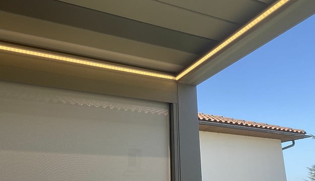 détail d'une pergola Angouleme