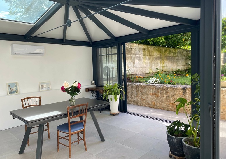 intérieur veranda 16 Charente