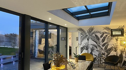 extension de maison toit plat en charente maritime