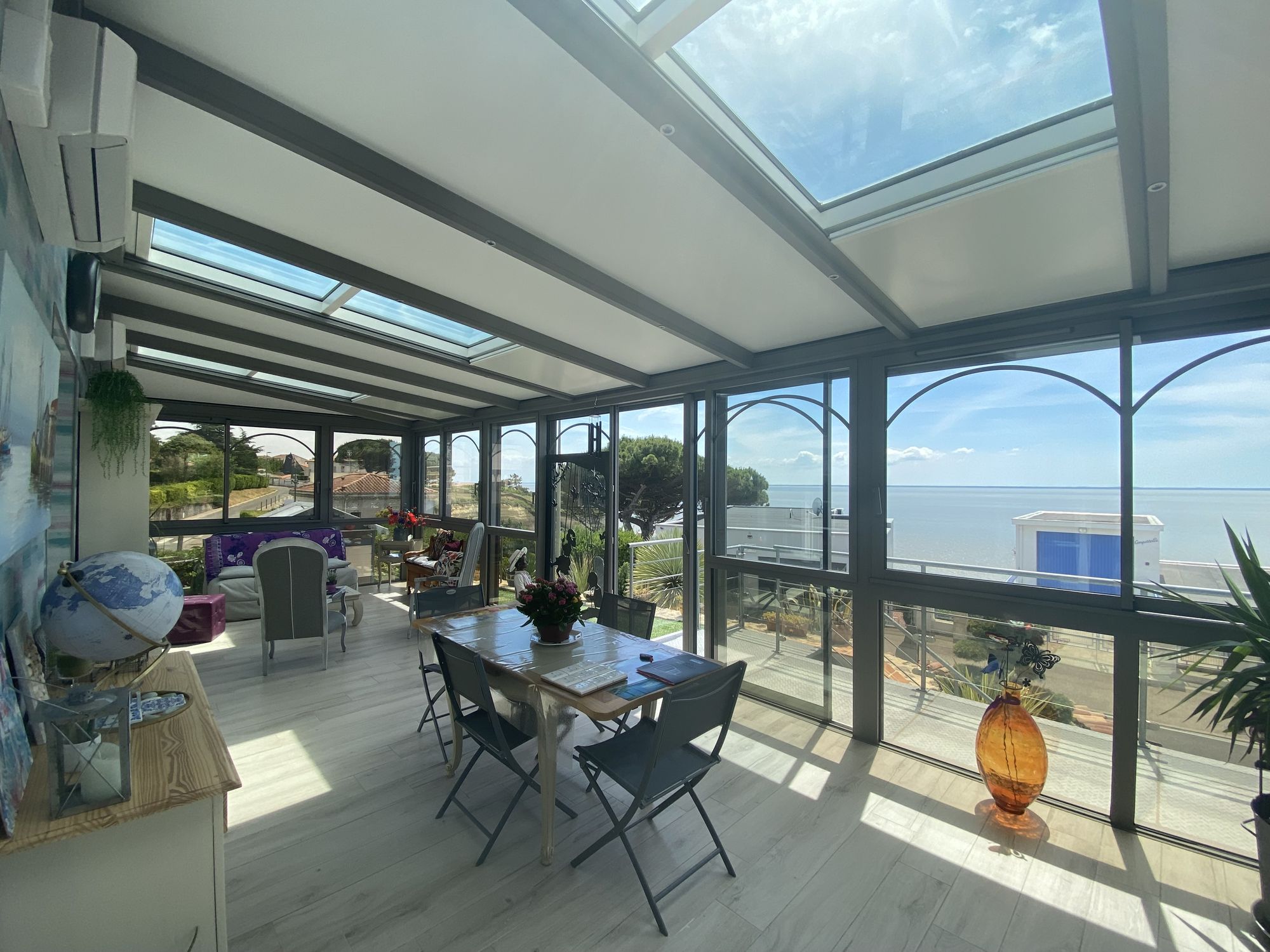 veranda contemporaine près de royan