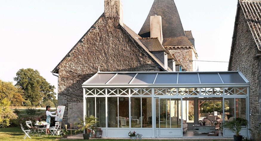 veranda atelier exterieur