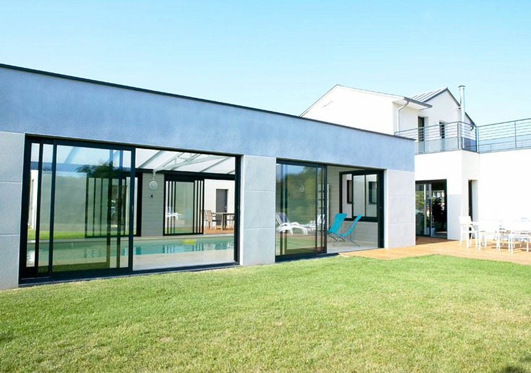 veranda piscine interieure en Ille et Vilaine