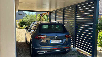 carport adossé nantes