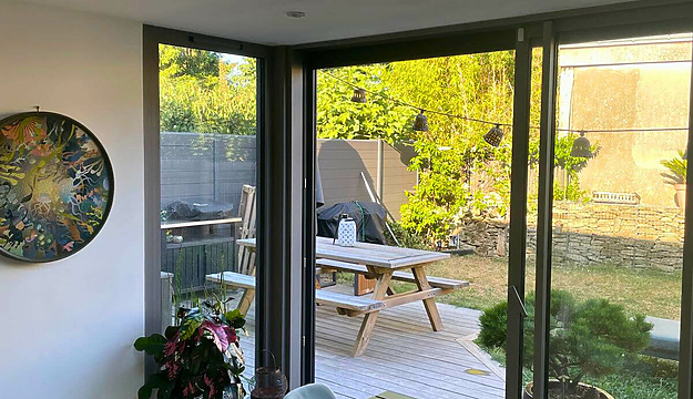 intérieur extension maison salle à manger en Loire Atlantique
