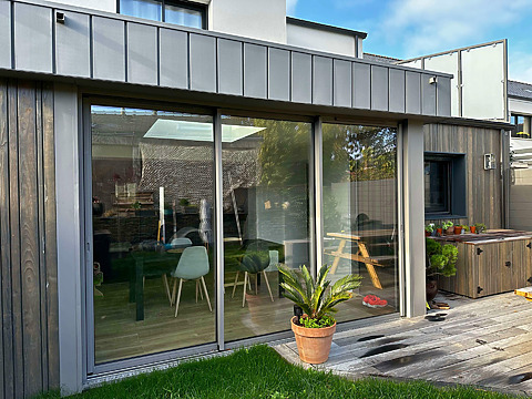 Extension maison pour une salle à manger