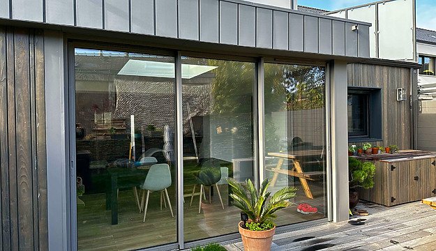 Extension maison pour une salle à manger