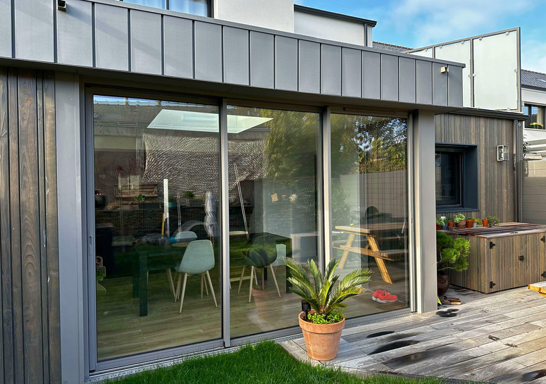 Extension maison pour une salle à manger