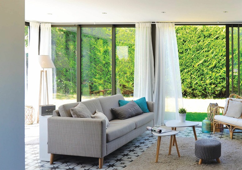 intérieur d'une extension de maison près de nantes