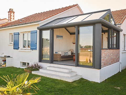 veranda moderne en Loire-Atlantique