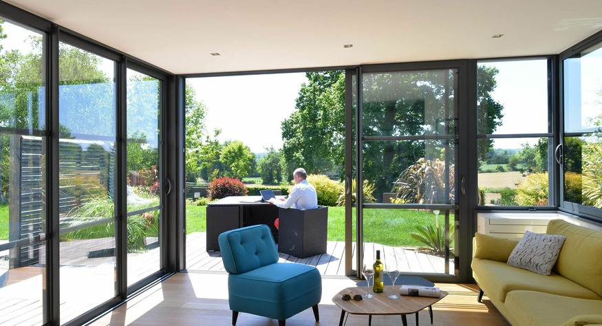 agrandir sa maison avec une extension toit plat