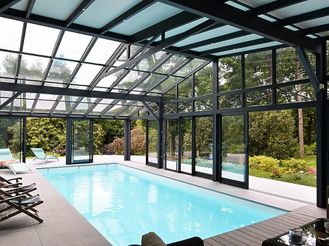 veranda piscine Morbihan