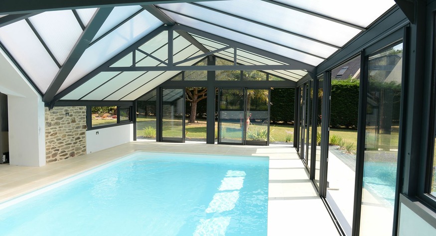 veranda pour piscine