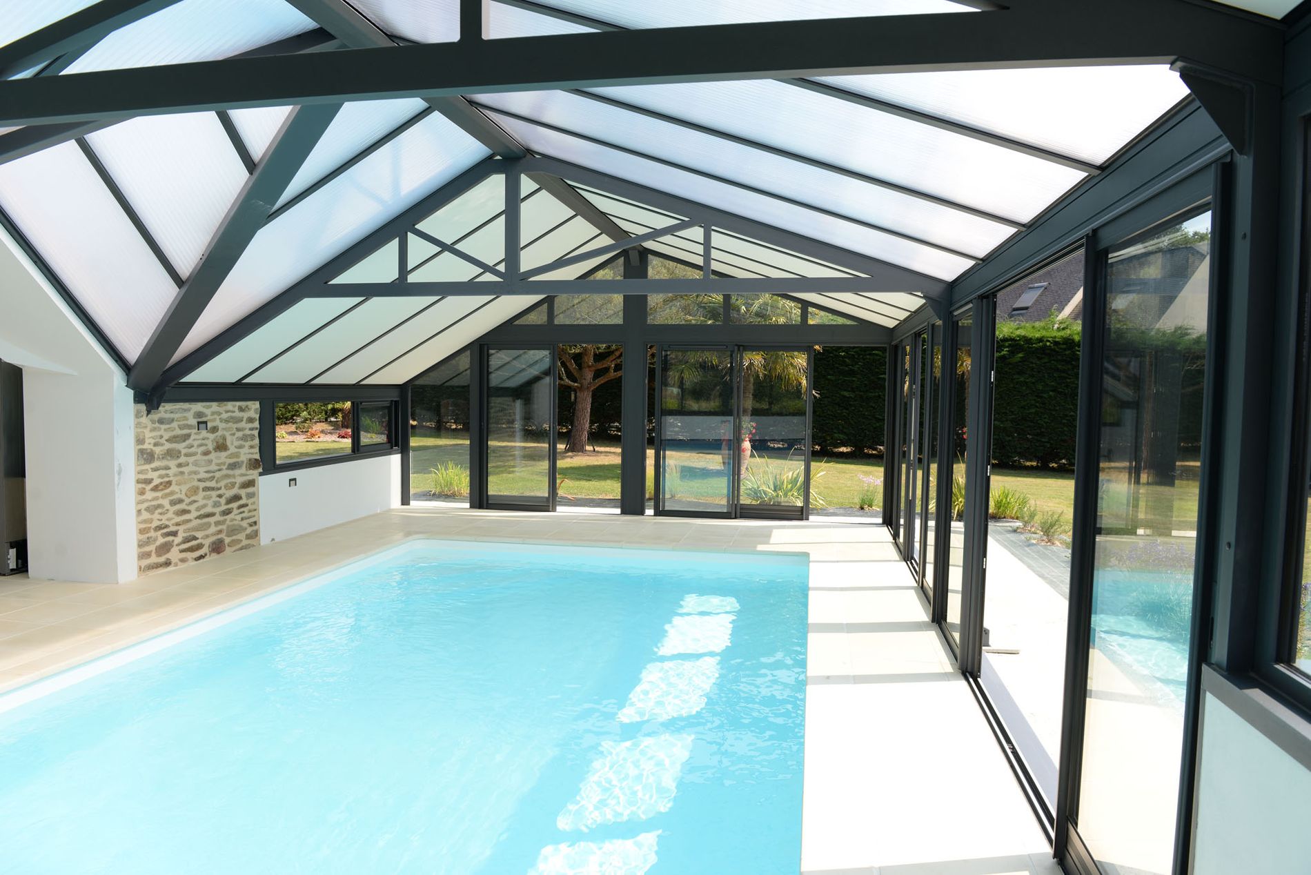 veranda pour piscine