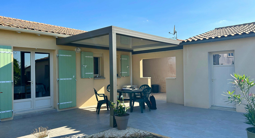 carport adosse niort