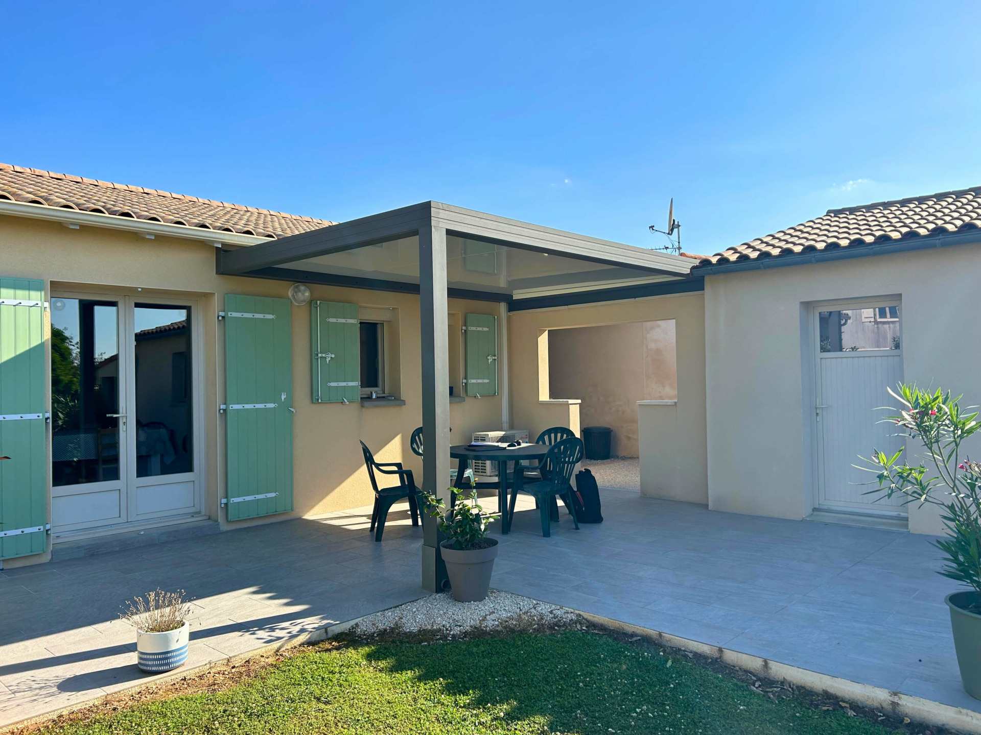 carport adosse niort
