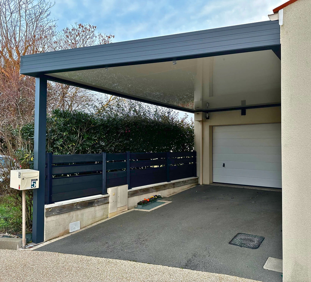 extension garage accolé maison à Melle