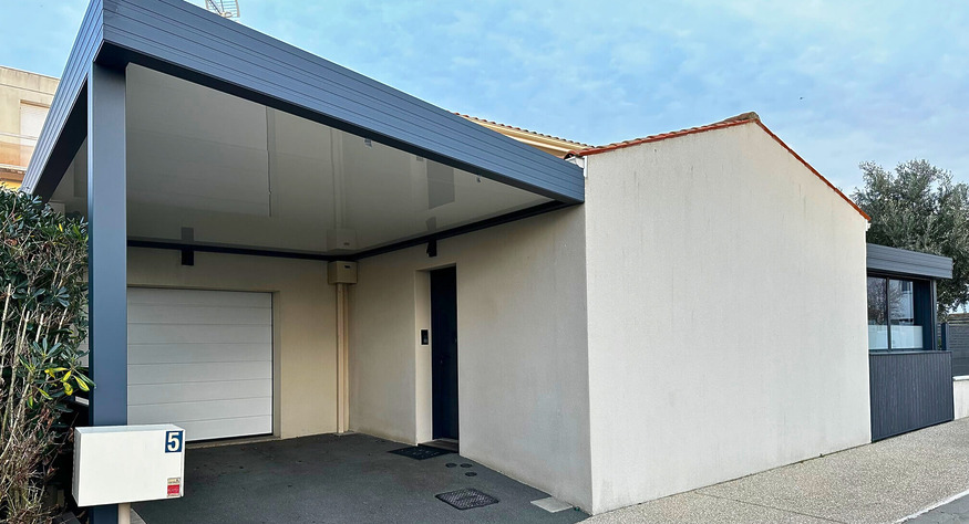 extension garage maison plain pied