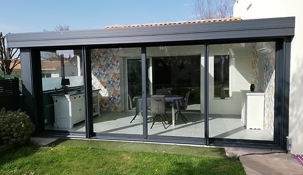 extension toit plat niort