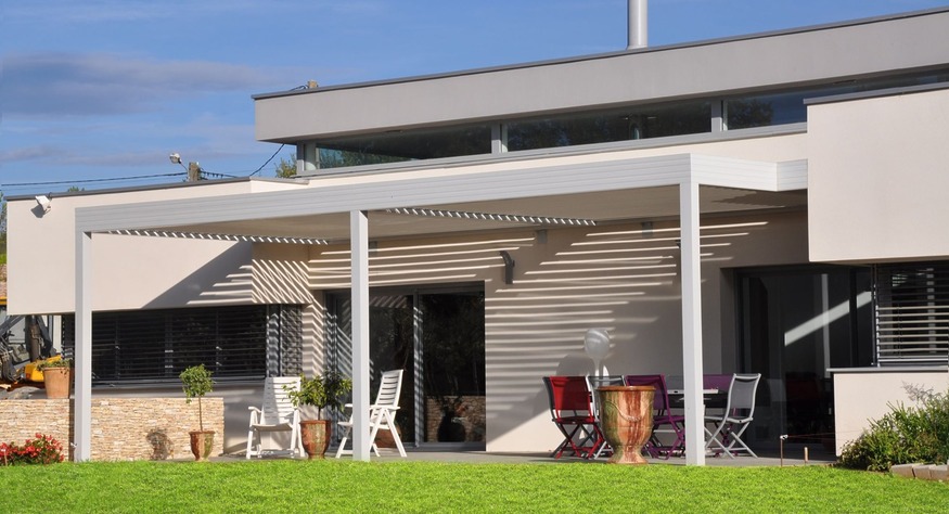 pergola contemporaine