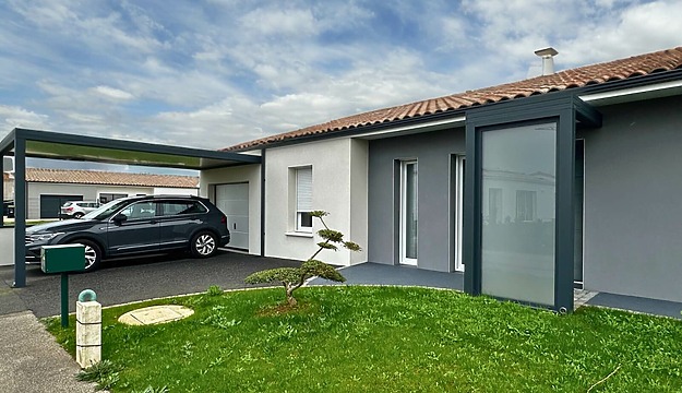 carport toit plat aluminium