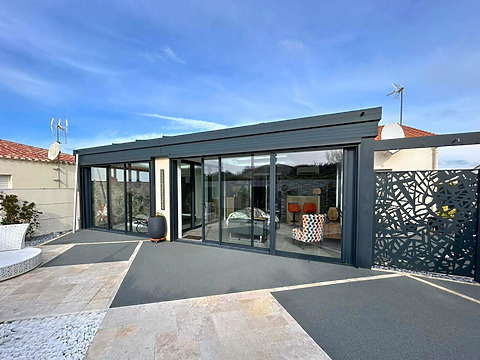 extérieur extension maison en Vendée