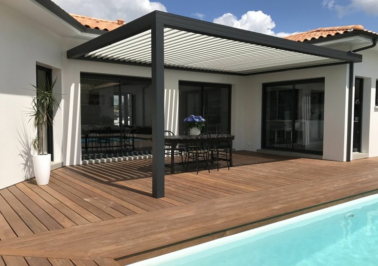 pergola bioclimatique sur mesure