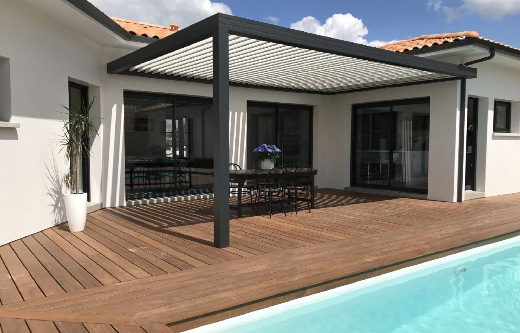 pergola bioclimatique sur mesure